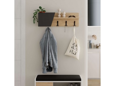 Закачалка ELEVA (дъб сапфир/антрацит)